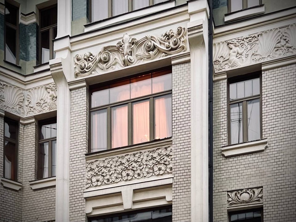 Доходный дом Вильнера-Калиновского. Б.Афанасьевский пер. 32/9. 1907, архитектор Н.Жерихов