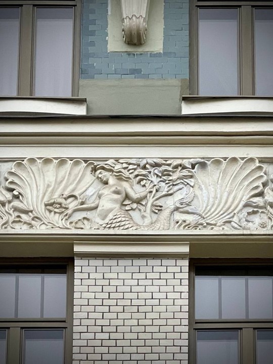 Доходный дом Вильнера-Калиновского. Б.Афанасьевский пер. 32/9. 1907, архитектор Н.Жерихов