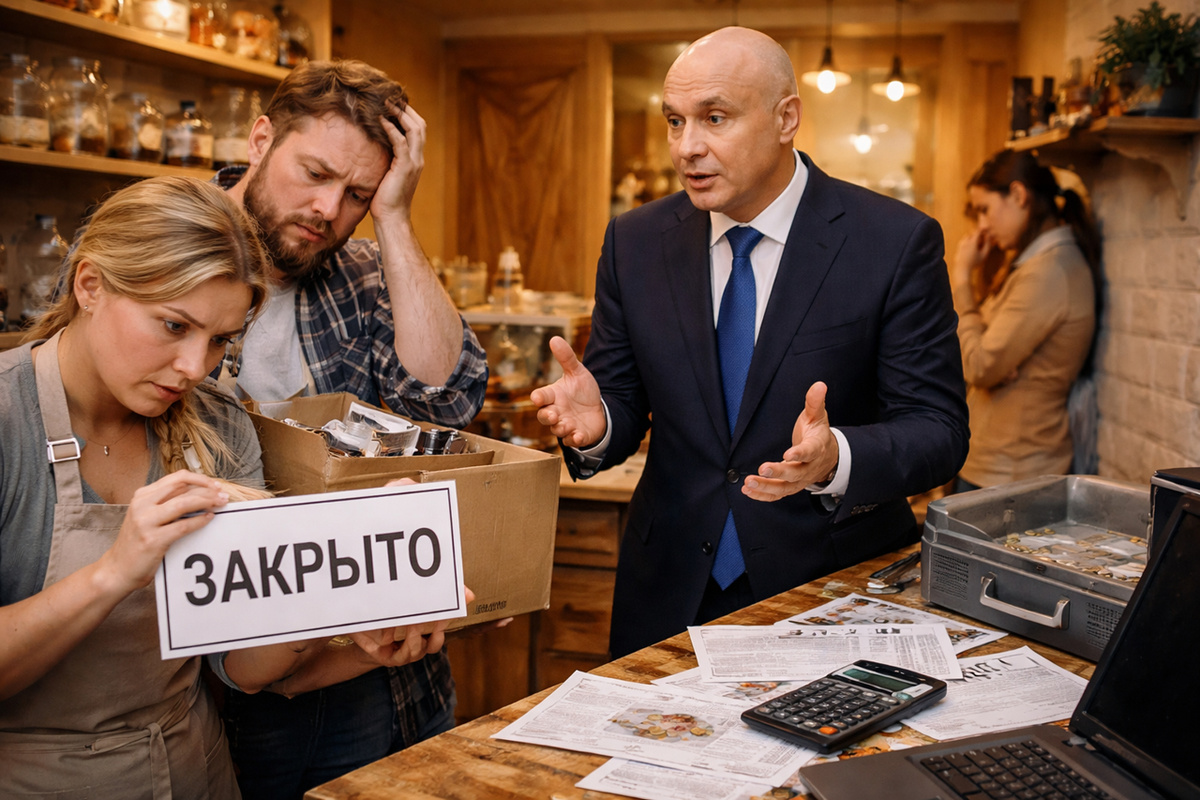По прогнозам, в 2026 году в России могут закрыться от 250 до 300 тысяч малых предприятий