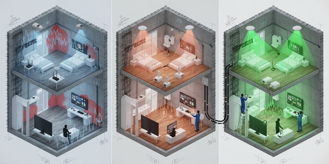 Думаете — мощный роутер решит проблемы в монолитном доме