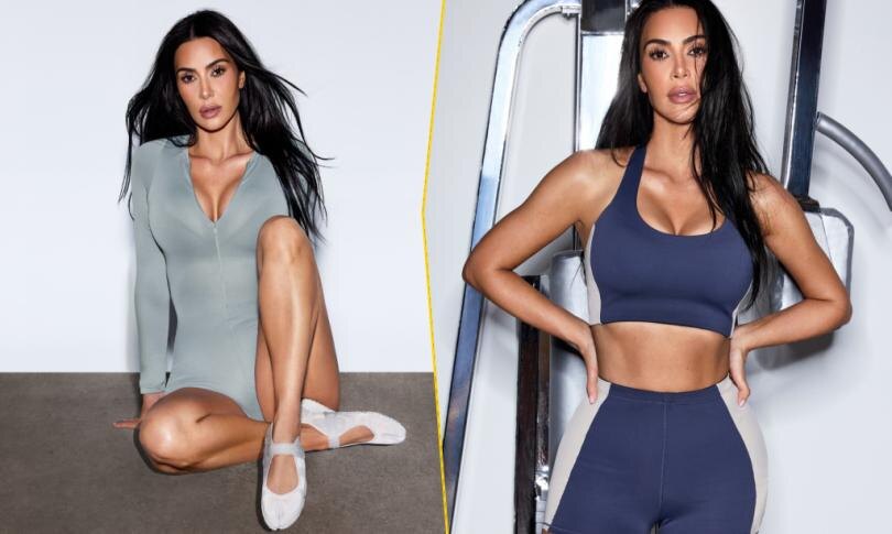    Источник: Социальные сети | Ким Кардашьян показала один из самых удачных образов Nike x Skims