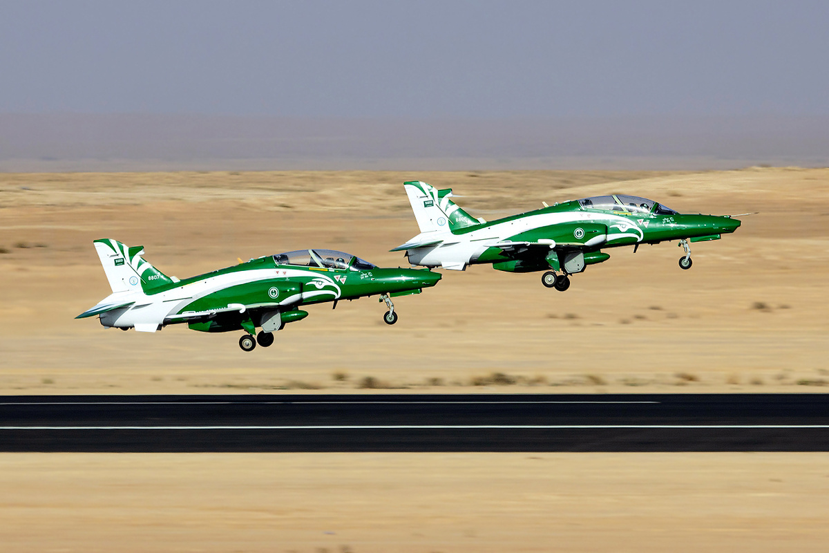 British Aerospace Hawk 65A (8806, 8807) "Saudi Arabia - Air Force"