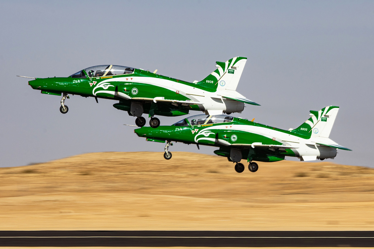 British Aerospace Hawk 65A (8808, 8809) "Saudi Arabia - Air Force"