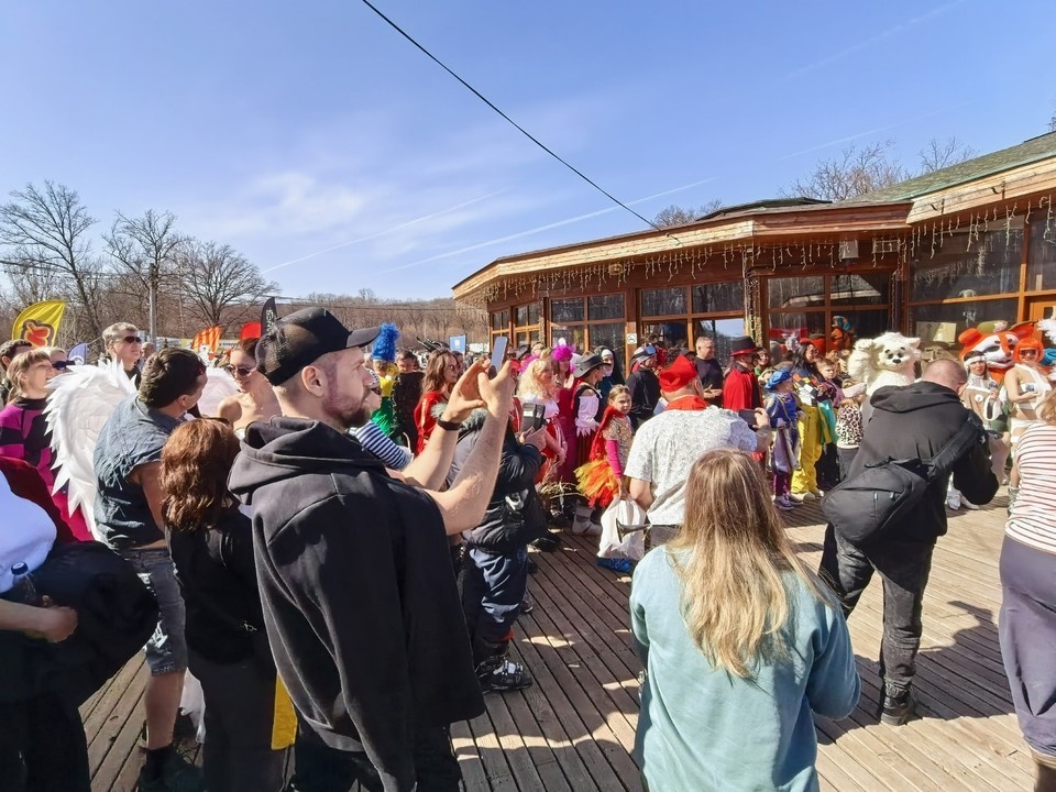    Днем прошло награждение победителей и дефиле Ольга АФАНАСЬЕВА