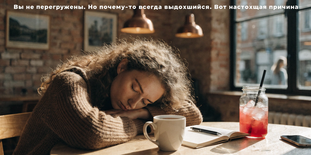 Вы не перегружены. Но почему-то всегда выдохшийся. Вот настоящая причина