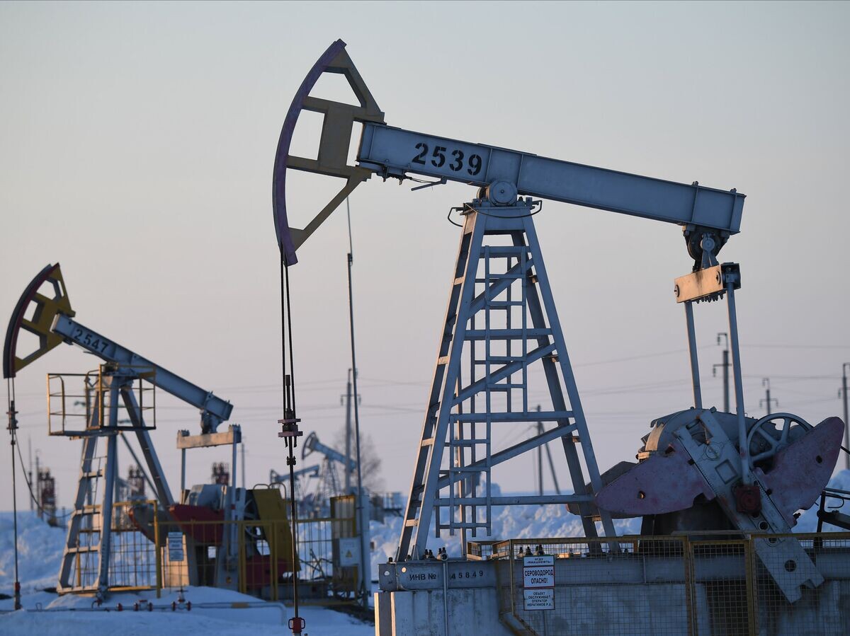    Нефтяные качалки в Татарстане© РИА Новости . Максим Богодвид