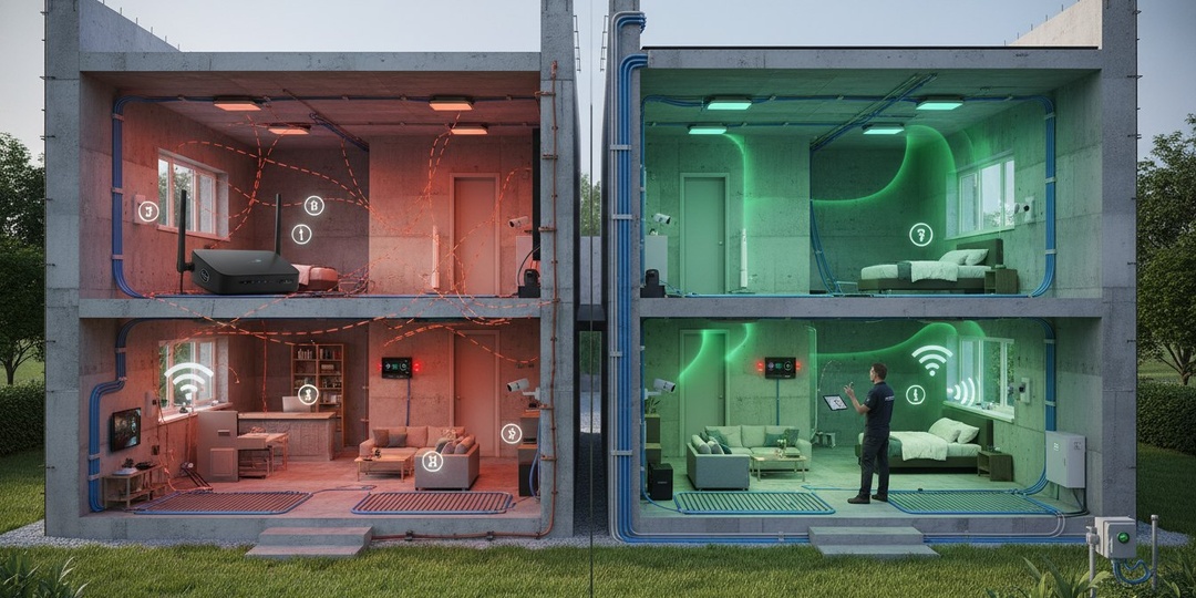 Думаете — мощнее роутер и пара репитеров решат проблемы в монолите