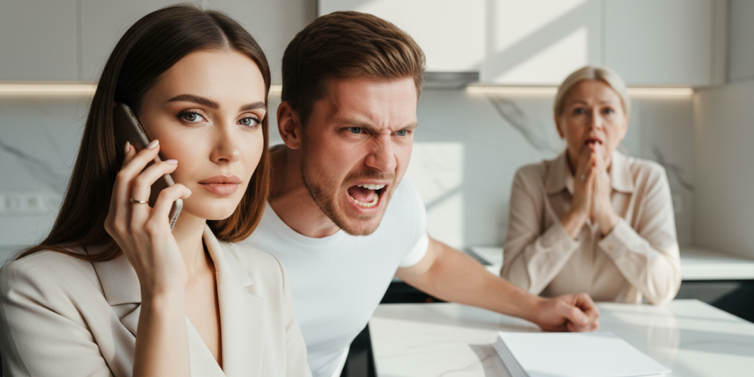 – Богатая жена обязана делиться! – закричал муж. Я вызвала полицию, а хитрая свекровь в итоге лишилась жилья.