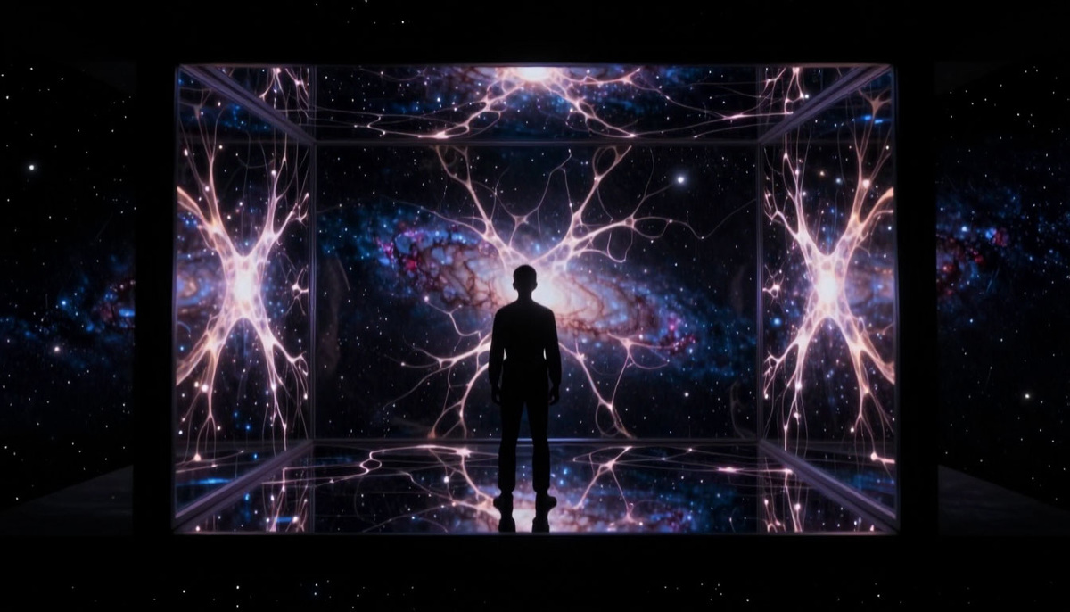 Инструмент познания вдруг видит в зеркале нечто знакомое - и это всего лишь начало пути, который, кажется, ведёт обратно к самому себе...