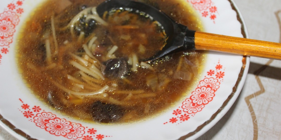 Ароматная Лапша из Сушеных Грибов: Постное Блюдо с Глубоким Вкусом