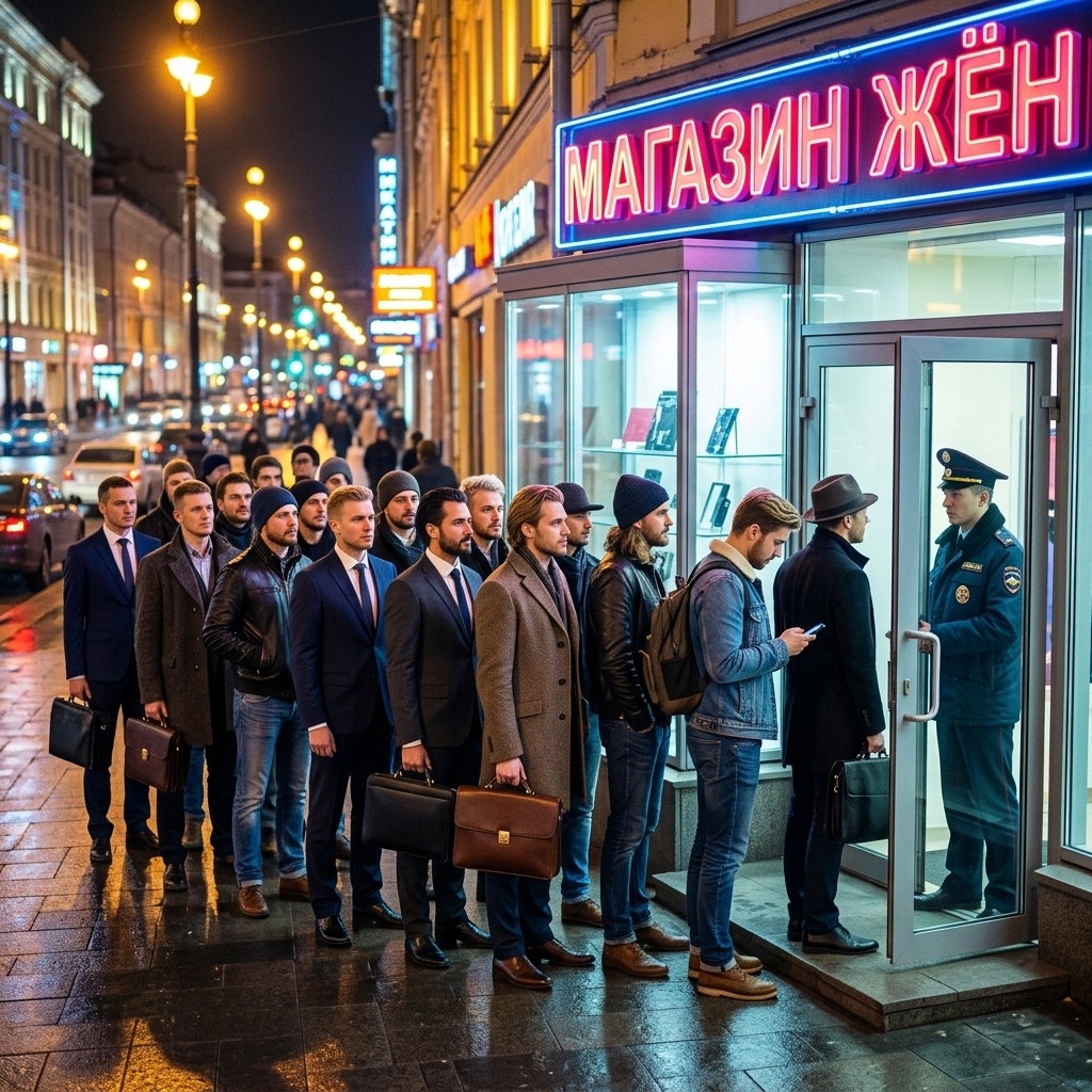 Все эти мужчины пришли за женами