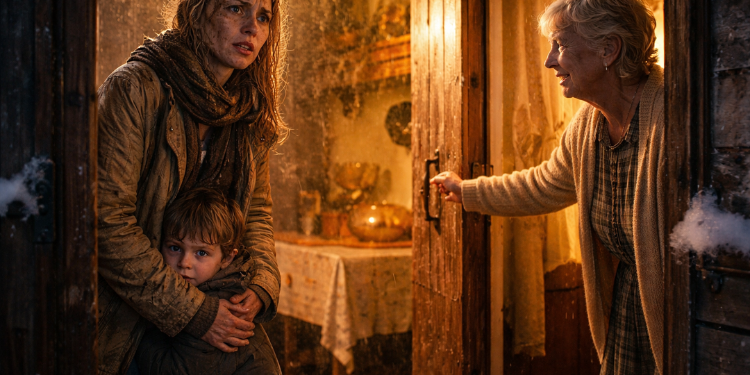 ОДНА НОЧЬ ПОД ЧУЖОЙ КРЫШЕЙ ИЗМЕНИЛА ВСЮ ЕЁ ЖИЗНЬ НАВСЕГДА