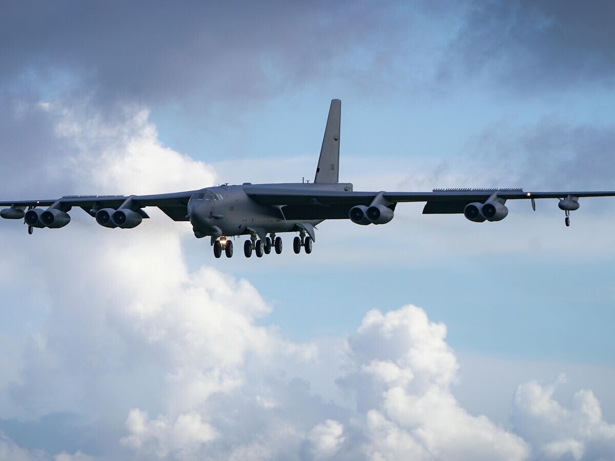    Американский стратегический бомбардировщик B-52H Stratofortress | © Фото : U.S. Air Force / Master Sgt. Richard Ebensberger