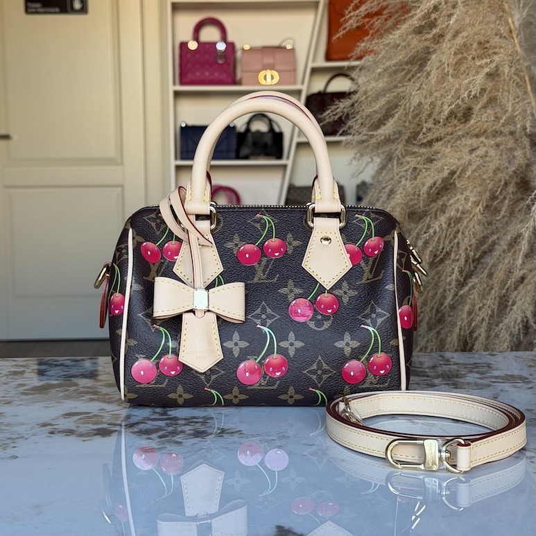 Сумка Louis Vuitton x Takashi Murakami Cherry Speedy 20 