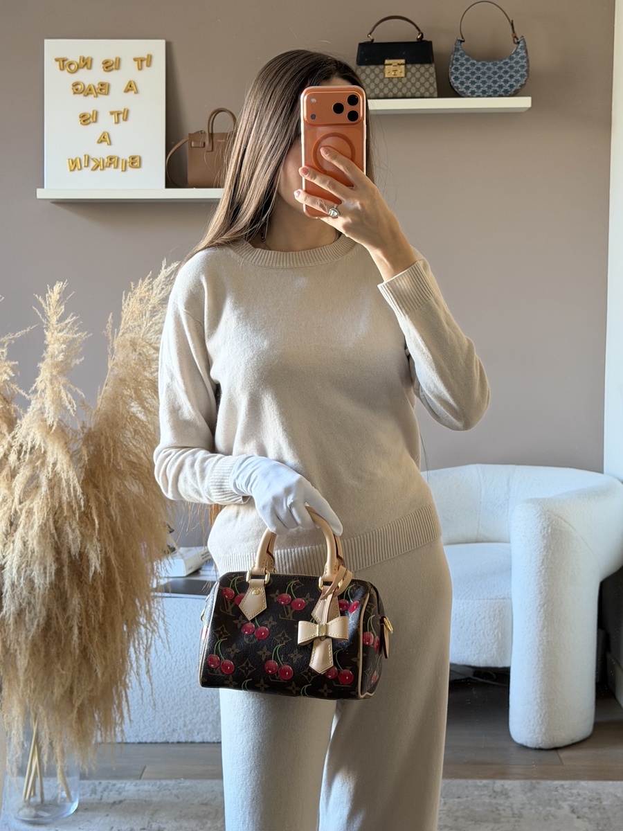 Сумка Louis Vuitton x Takashi Murakami Cherry Speedy 20 