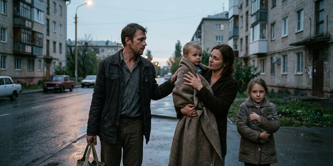 Пока бывшая валялась пьяная с мужиками, моя дочь пряталась в кладовке — я приехал и увёз даже чужого сына