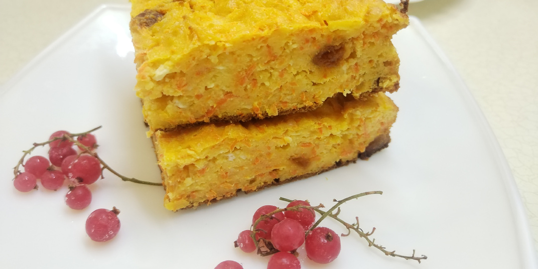 Все смешала и в духовку. Морковно-творожная запеканка, просто и быстро