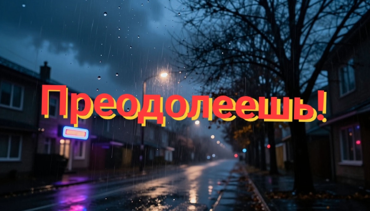 Пусть непогода в дверь стучит,Дождём холодным в окна бьётся.Домоклов меч вверху висит,И над тобой судьба смеётся.Преодолеешь тот барьер,Что перекрыл тебе дорогу.Упрямый будь, как бультерьер,Кусай пинающую ногу!Метёт сомнения метель.Прими разлуки этой горе.Во всё хорошее поверь,Печаль ушла.Дверь на запоре.Преодолеешь тот барьер,Что перекрыл тебе дорогу.Упрямый будь, как бультерьер,Кусай пинающую ногу!Прочь тёмной ночи мрак!Бывают в жизни дней ненастья.Пройдут и боль, и страх. Ждём понимания и счастья!Преодолеешь тот барьер,Что перекрыл тебе дорогу.Упрямый будь, как бультерьер,Кусай пинающую ногу!Преодолеешь тот барьер,Что перекрыл тебе дорогу.Упрямый будь, как бультерьер,Кусай пинающую ногу!