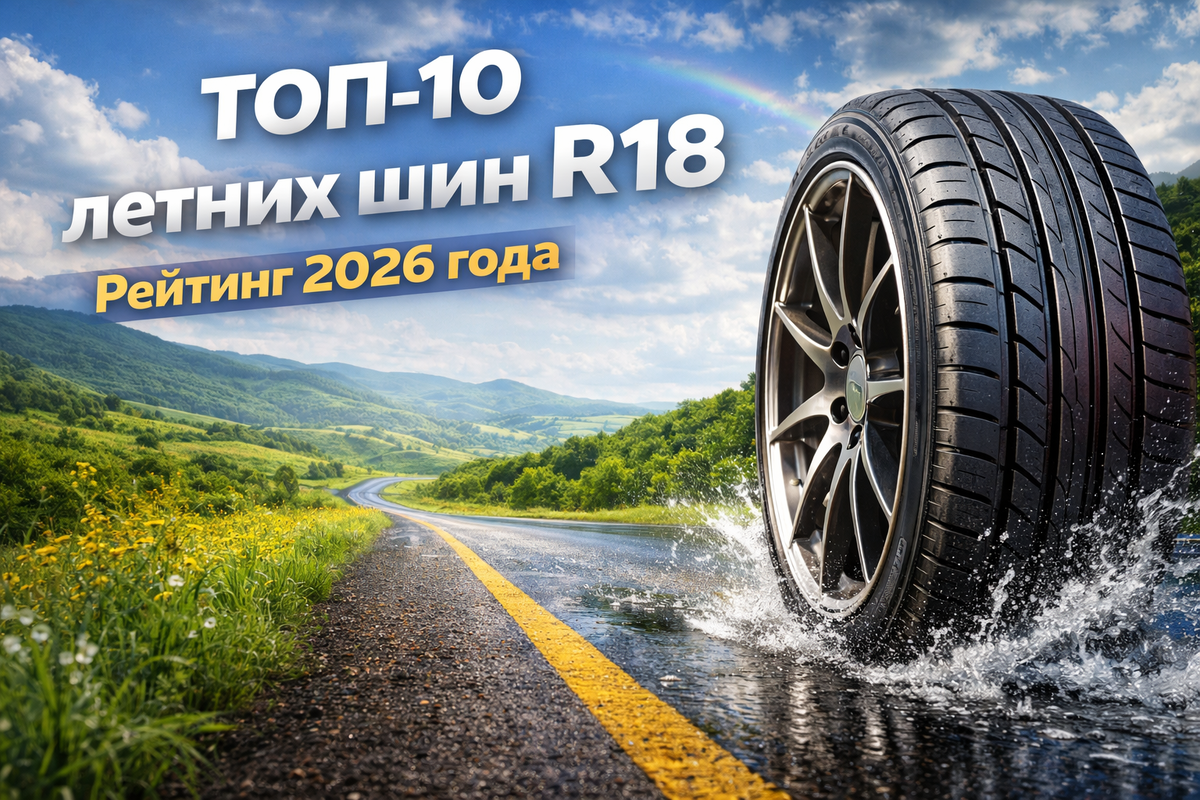 Рейтинг лучших летних шин R18 2026