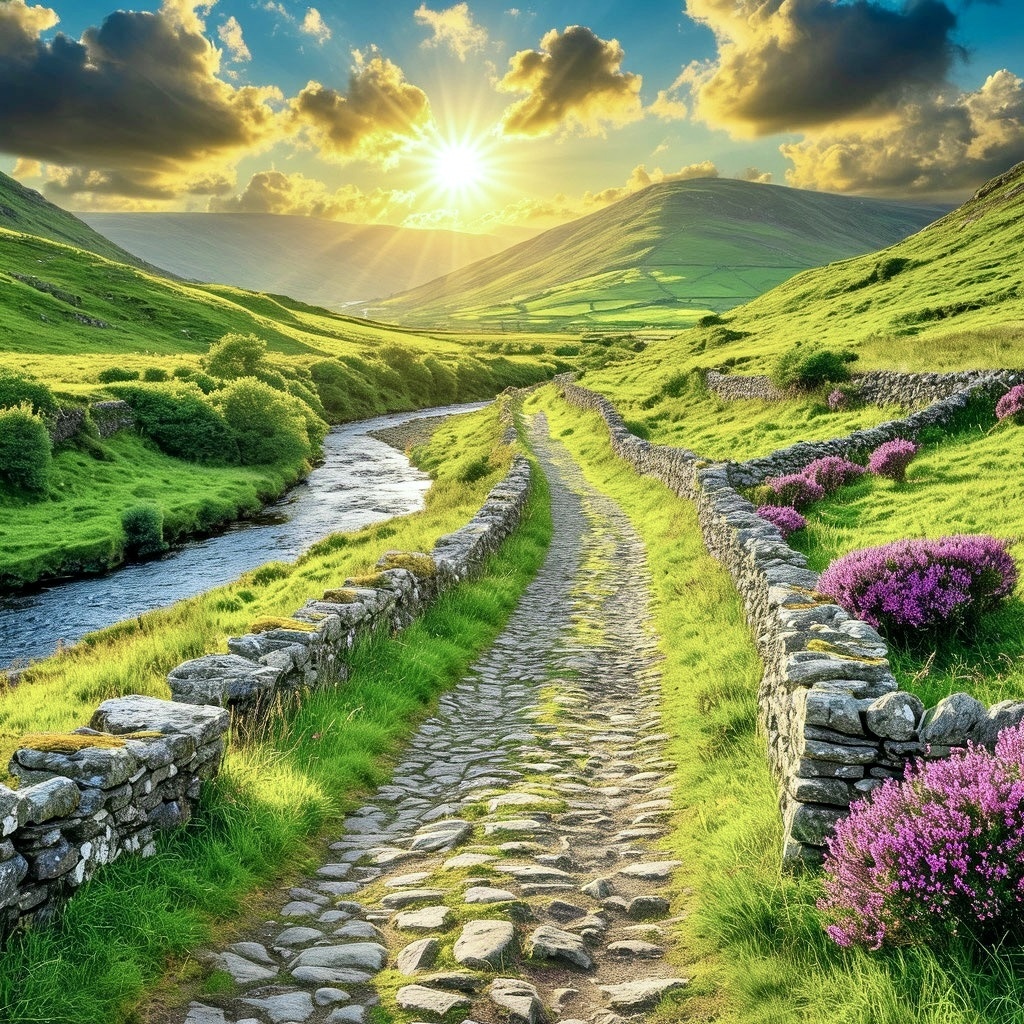 Здесь, среди холмов и облаков, границы между мирами размываются…