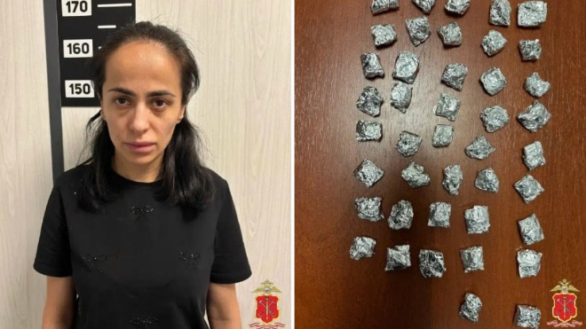 В Ленобласти задержали иностранку с 42 свертками наркотиков