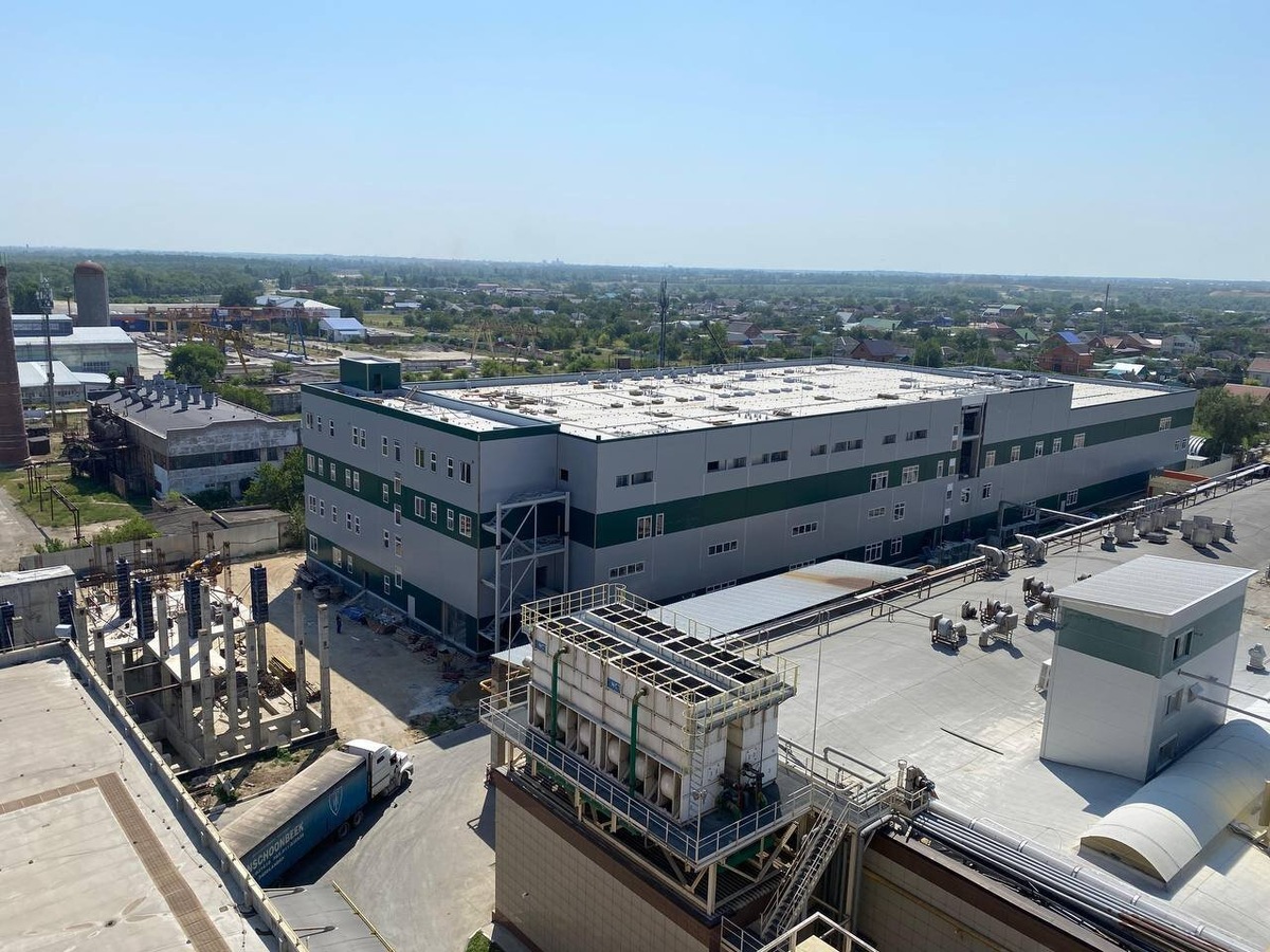 Новый завод «РУСТАРК» в Краснодарском крае – первое в России полномасштабное производство пищевых и технических модификаций крахмала общей мощностью более 60 тыс. тонн в год. Источник: официальный Телеграм-канал Союзкрахмала «Глубокая переработка зерна / Союзкрахмал».