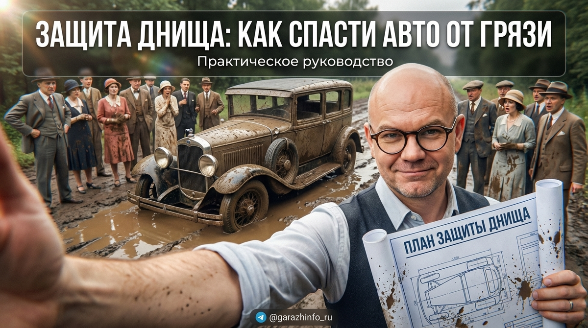    Эффективные методы защиты днища автомобиля от грязи и коррозии. Zero8