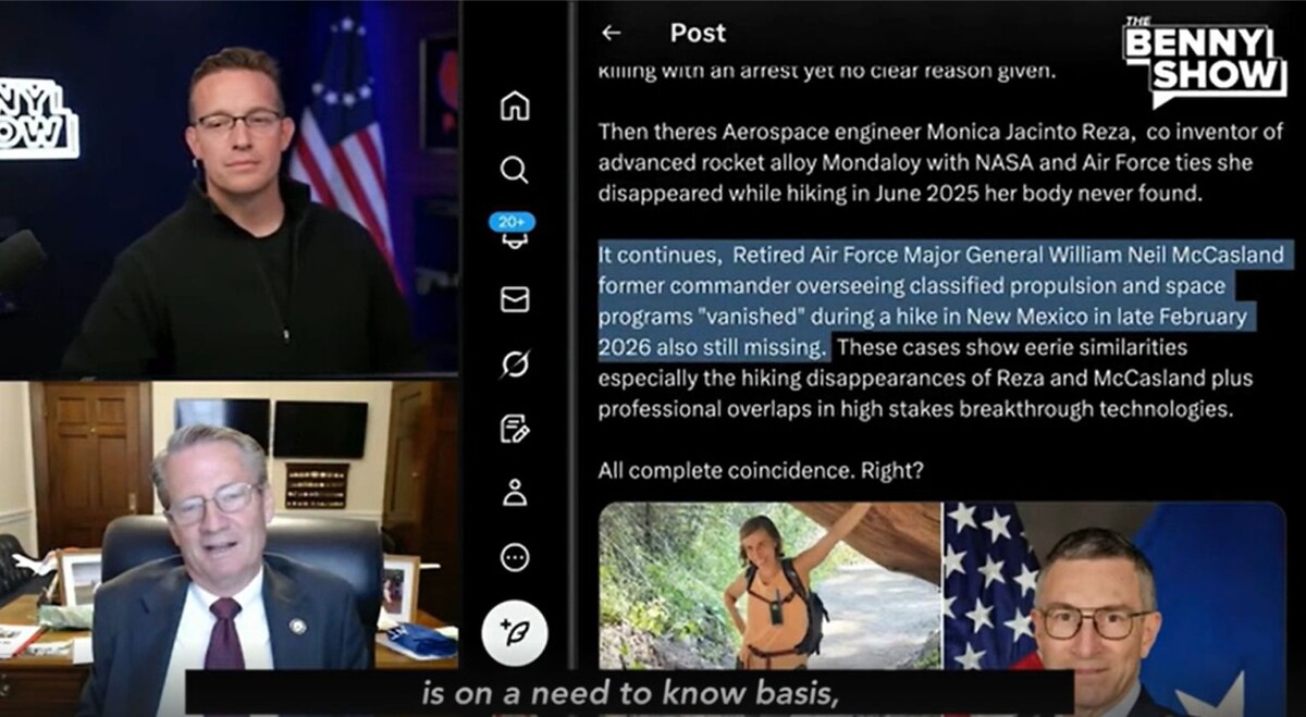 Фото: стоп-кадр The Benny Show. 