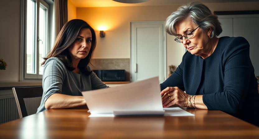 — Я не подпишу эти бумаги,— сказала невестка, когда свекровь положила перед ней договор на квартиру