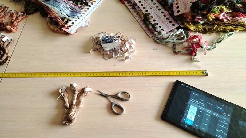 Приготовила все необходимое для процедуры нарезки