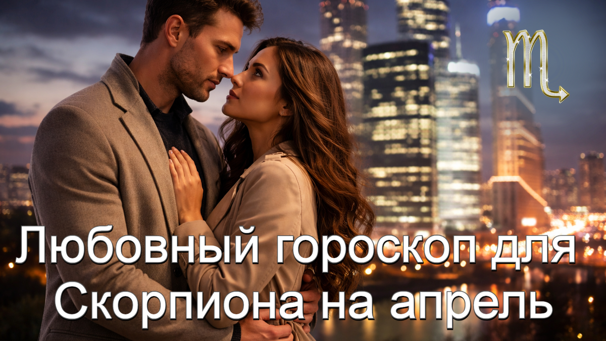Любовный гороскоп для Скорпионов на апрель