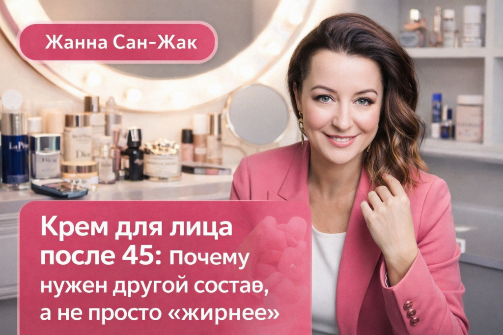    После 45 кожа теряет не только влагу, но и липиды, коллаген и плотность. Объясняем, какие именно активы нужны в этом возрасте и почему «питательный» крем не отвечает на все вопросы. boringband38