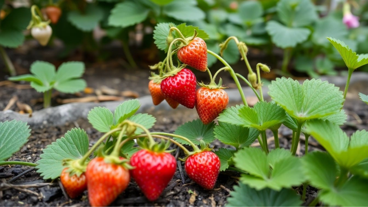 Схема подкормки клубники в открытом грунте