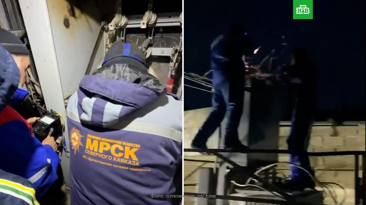    В Дагестане восстановили электроснабжение более 50% обесточенных потребителей