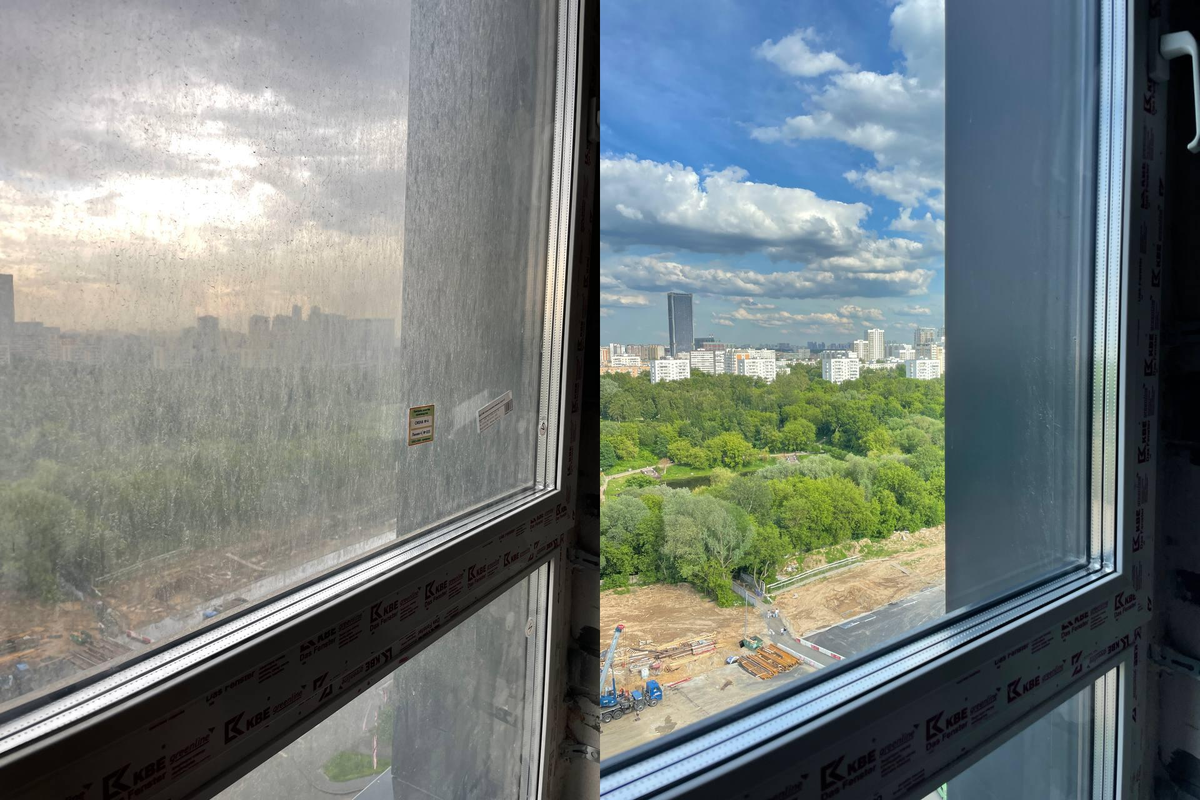 Квартира на продажу в ЖК Green park: слева — было, справа — стало