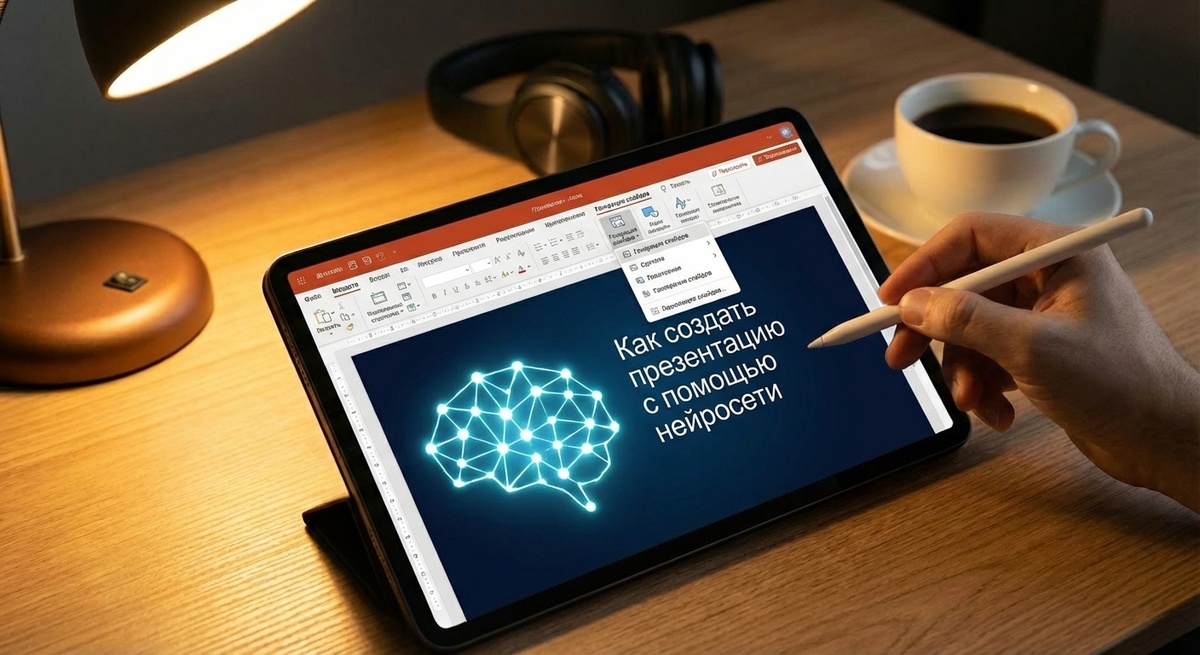 Создание презентаций с помощью AI