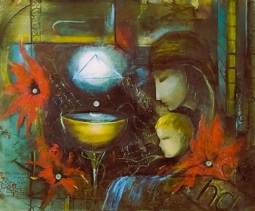 Н.В. Званская. "Бегство в Египет". 2006.