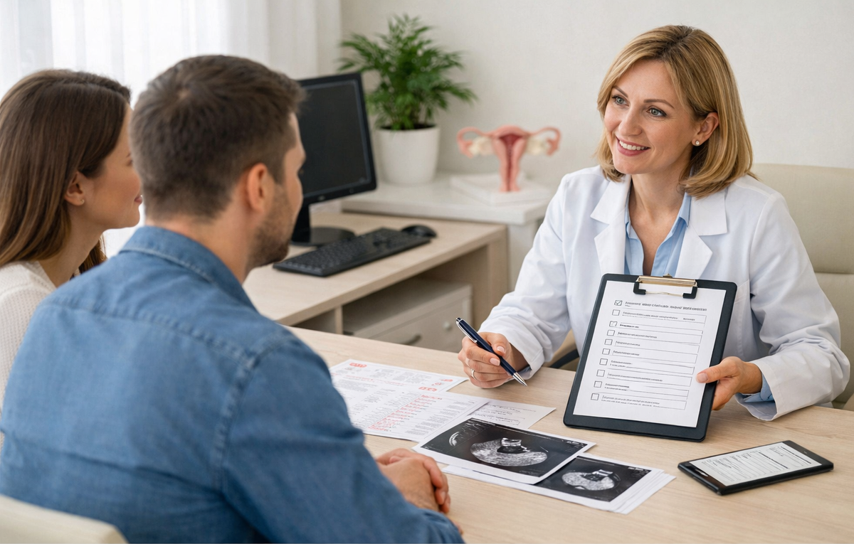 Подготовка к ЭКО начинается с подробного плана обследований для пары.