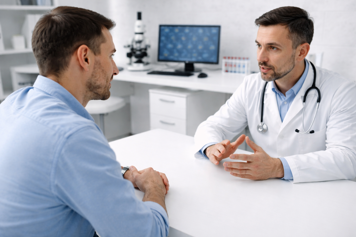 Обследование мужчины — обязательная часть подготовки пары к программе ЭКО
