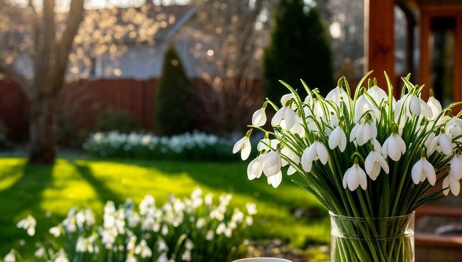 Стали птицы звонче петь , и расцвел подснежник!