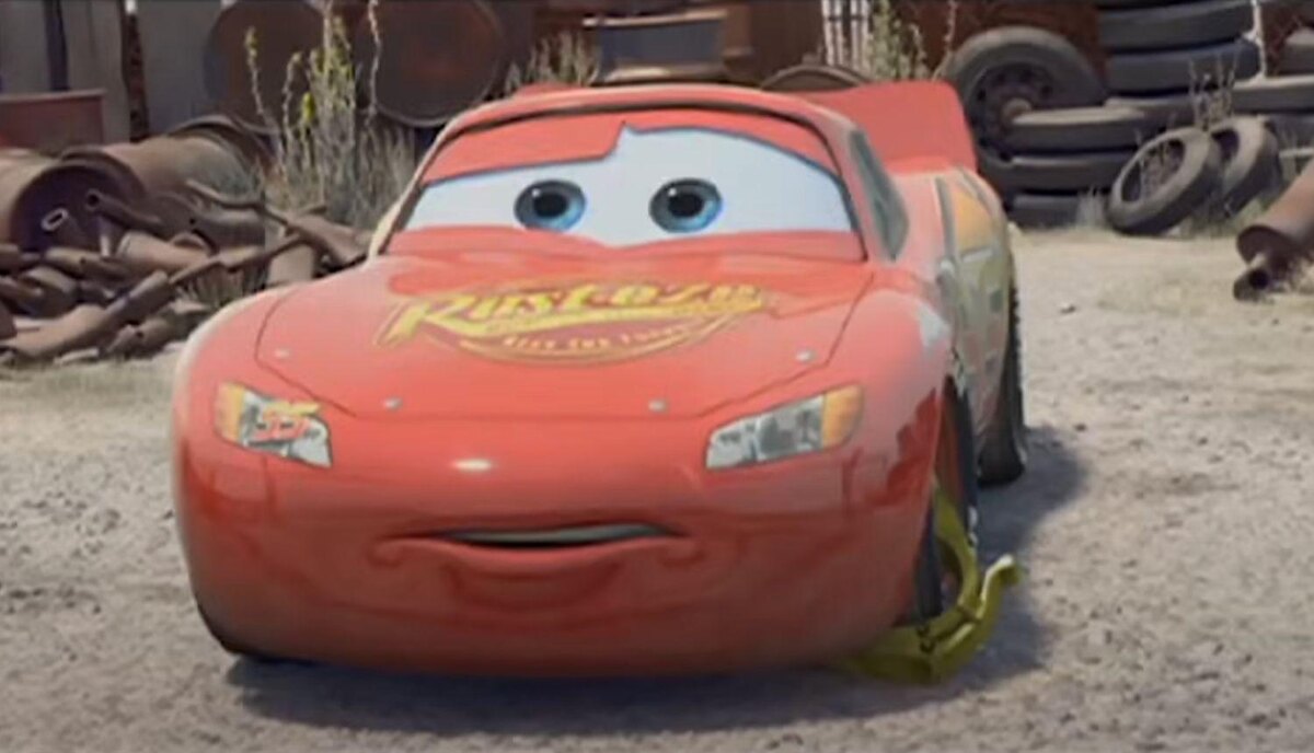 Кадр из мультфильма «Тачки» (2006), Pixar