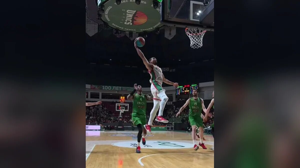    Скриншот видео t.me/lokobasket