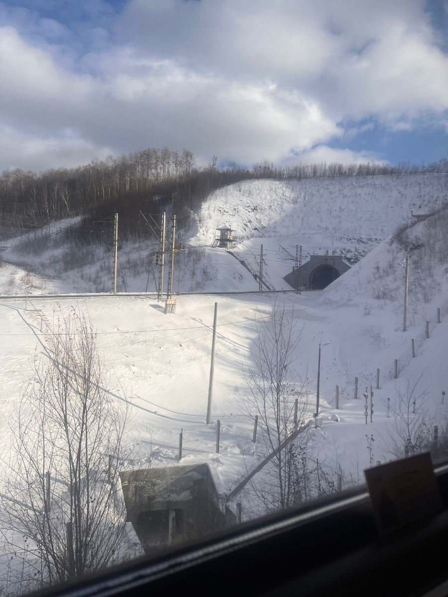 Тоннель на маршруте