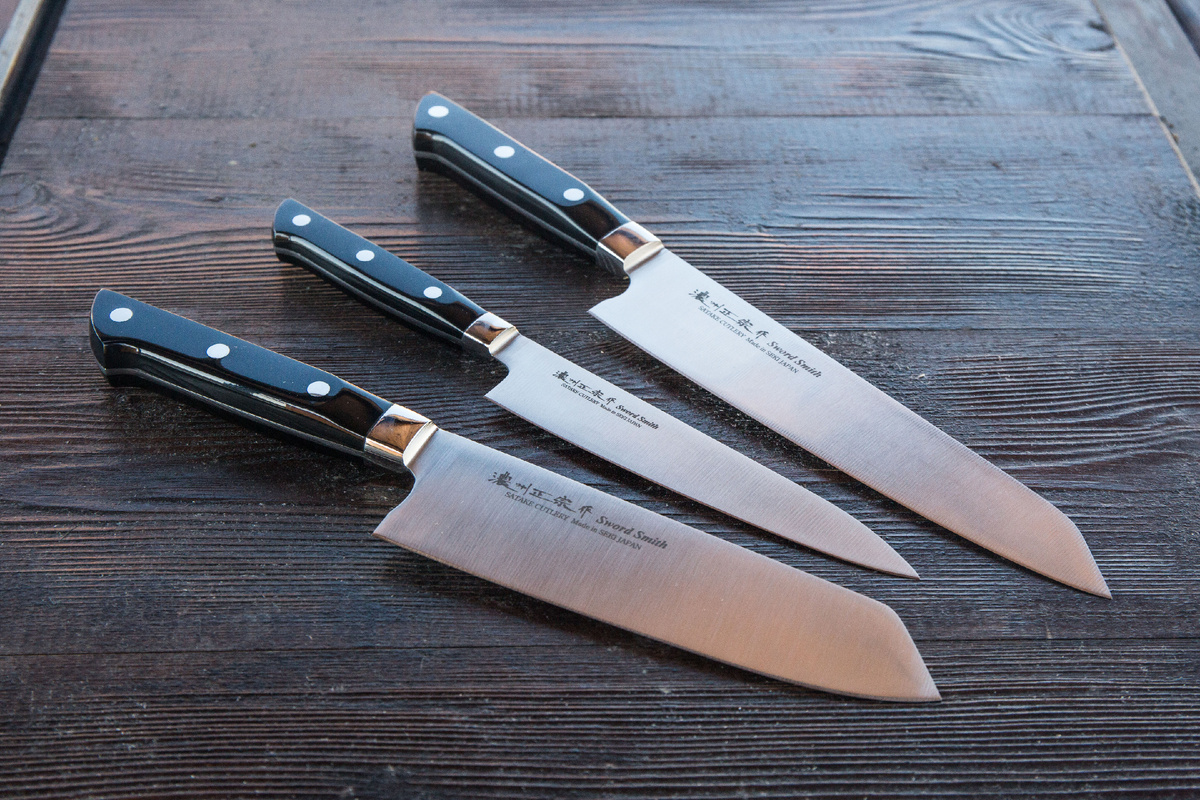Японские ножи Satke.