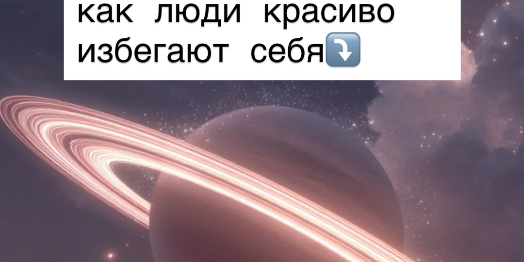⁉️Псевдодуховность: как люди красиво избегают себя⤵️