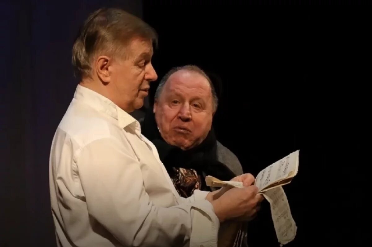    Стеклов и Ливанов открыли «Лицедей» «Фальшивой нотой»