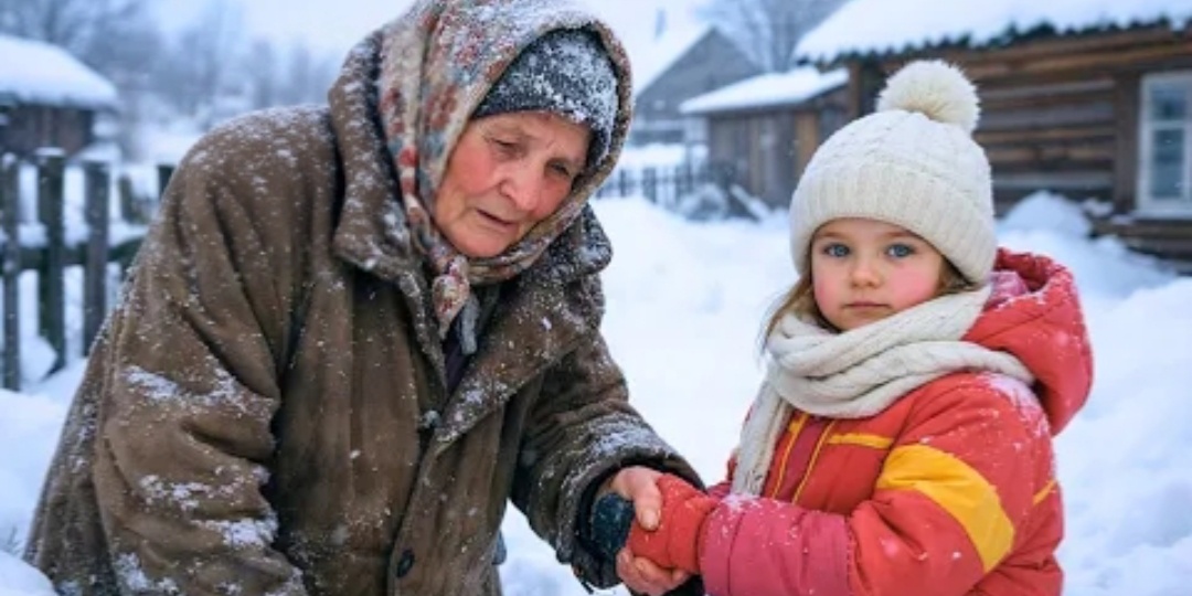 Девочка Алиса на улице увидела одинокую старушку. И сказала давай её заберём домой. И забрала и это изменило её судьбу навсегда