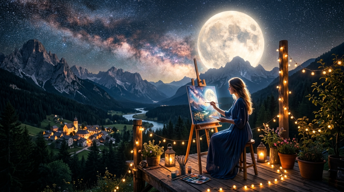 Полнолуние в доме любви и творчества может раскрыть скрытые таланты и принести важные события в личной жизни.