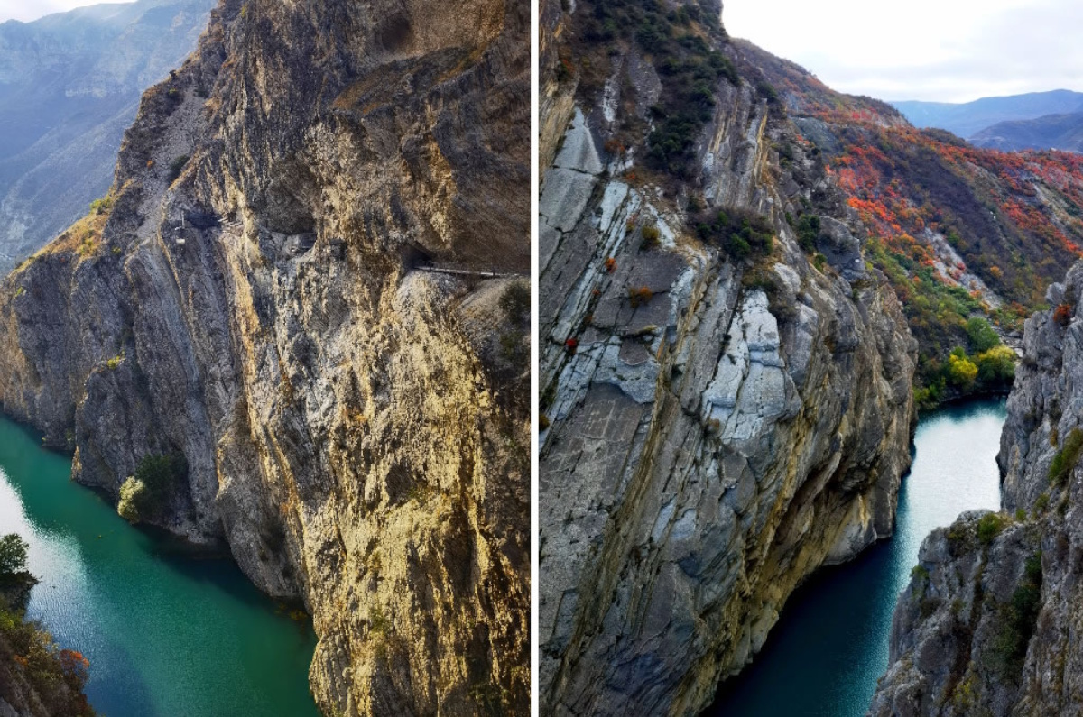 Сулакский каньон стоит того, что исследовать местность и посмотреть на неё с высоты птичьего полёта и с воды.