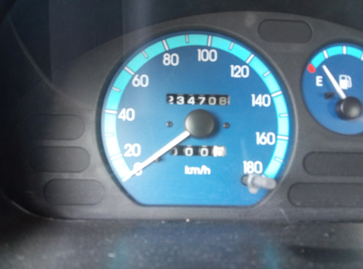 Пробег был год назад 205890